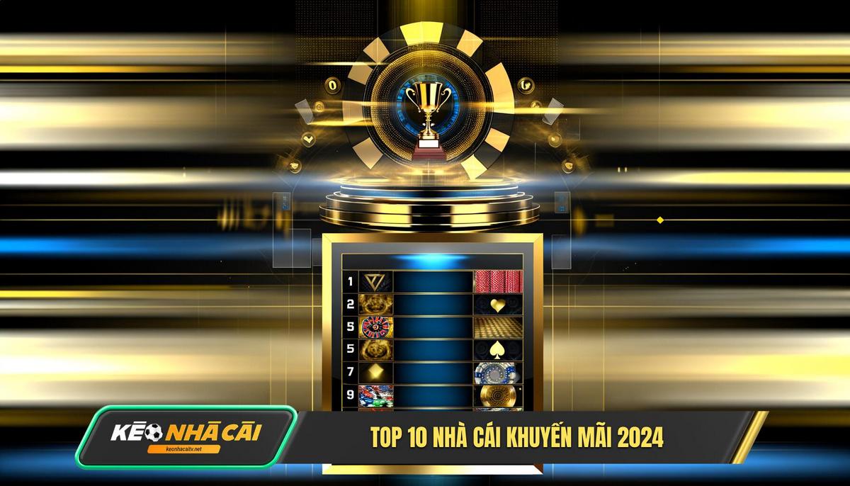 Bang Vang Top 10 Nha Cai Khuyen Mai Lon Nhat Cap Nhat 2024 Bảng Vàng Top 10 Nhà Cái Khuyến Mãi Lớn Nhất Cập Nhật 2024