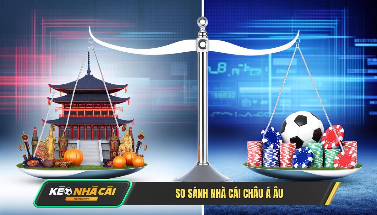 Dat Len Ban Can So Sanh Chi Tiet Nha Cai Chau A Vs. Chau Au Đặt Lên Bàn Cân So Sánh Chi Tiết Nhà Cái Châu Á Vs. Châu Âu