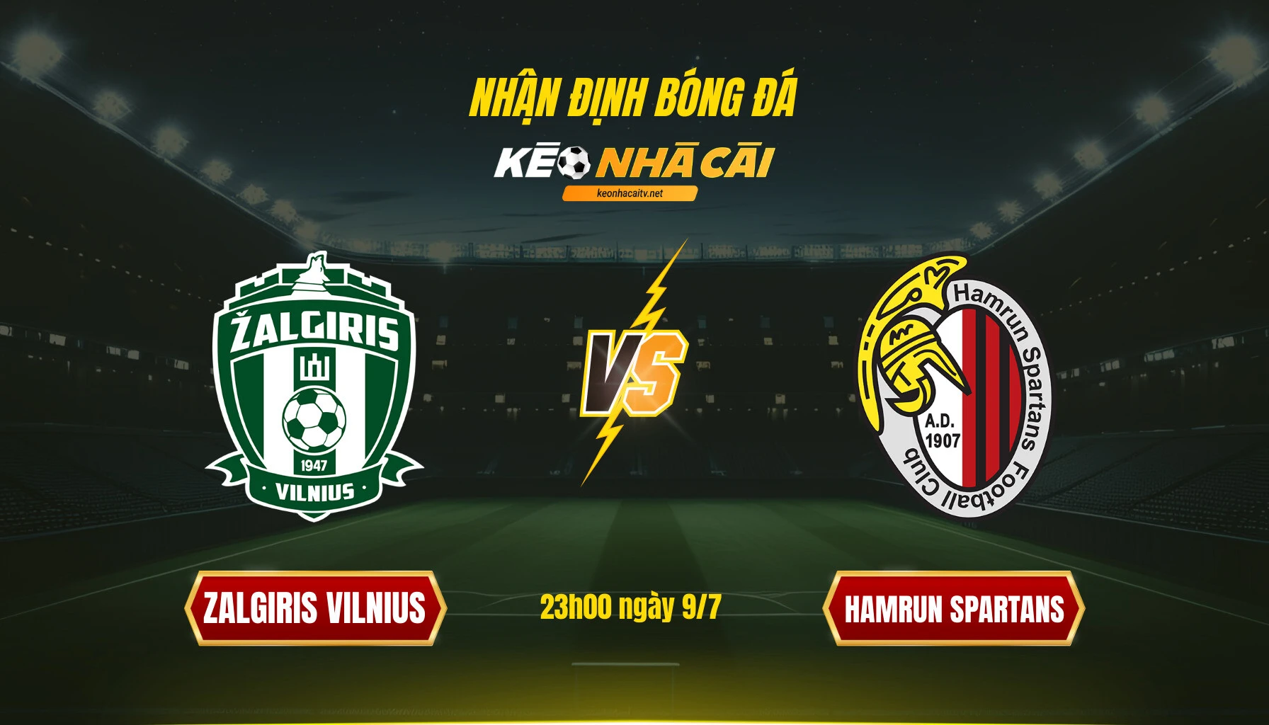 029 Soi Keo Bong Da Zalgiris Vilnius Hamrun Spartans Soi Kèo Bóng Đá Zalgiris Vilnius Vs Hamrun Spartans