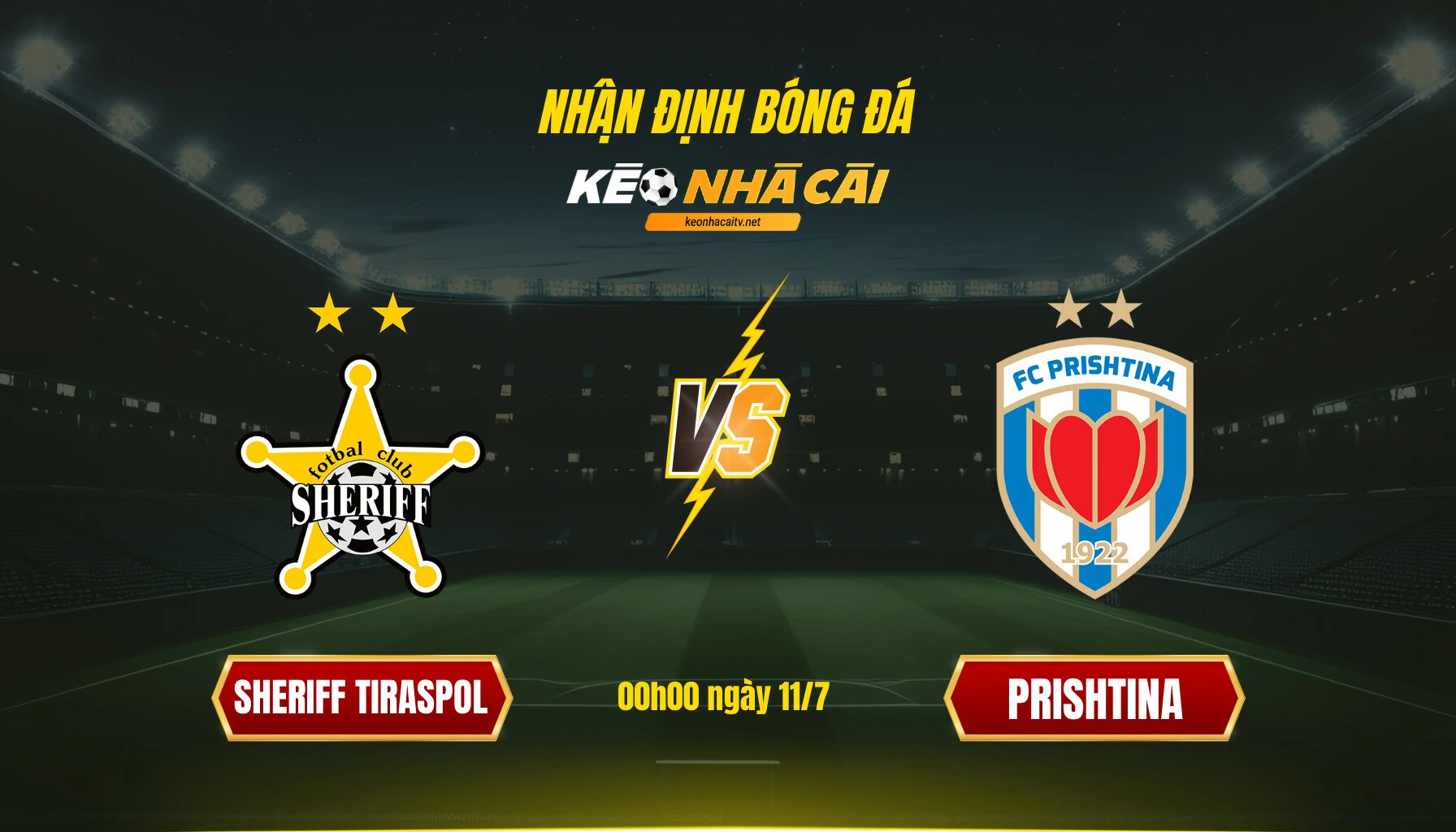 032 Soi Keo Bong Da Sheriff Tiraspol Prishtina Soi Kèo Bóng Đá Sheriff Tiraspol Vs Prishtina