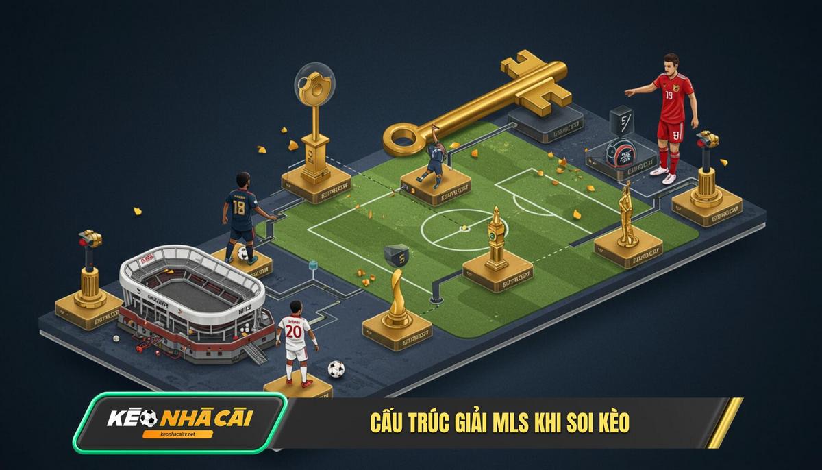 I. Dac Thu Cau Truc Giai Dau Chia Khoa Vang Khi Soi Keo Mls I. Đặc Thù Cấu Trúc Giải Đấu Chìa Khóa Vàng Khi Soi Kèo Mls