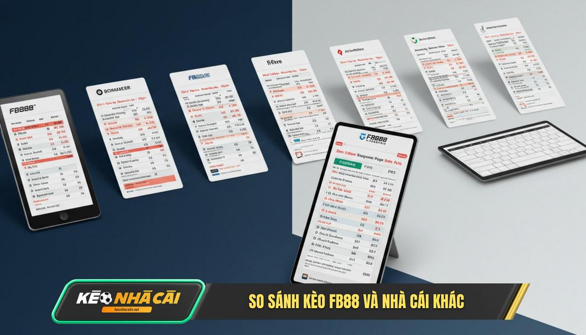 Iii. So Sanh Ty Le Keo Fb88 Voi Cac Nha Cai Lon Khac Du Lieu Thuc Te Iii. So Sánh Tỷ Lệ Kèo Fb88 Với Các Nhà Cái Lớn Khác (Dữ Liệu Thực Tế)