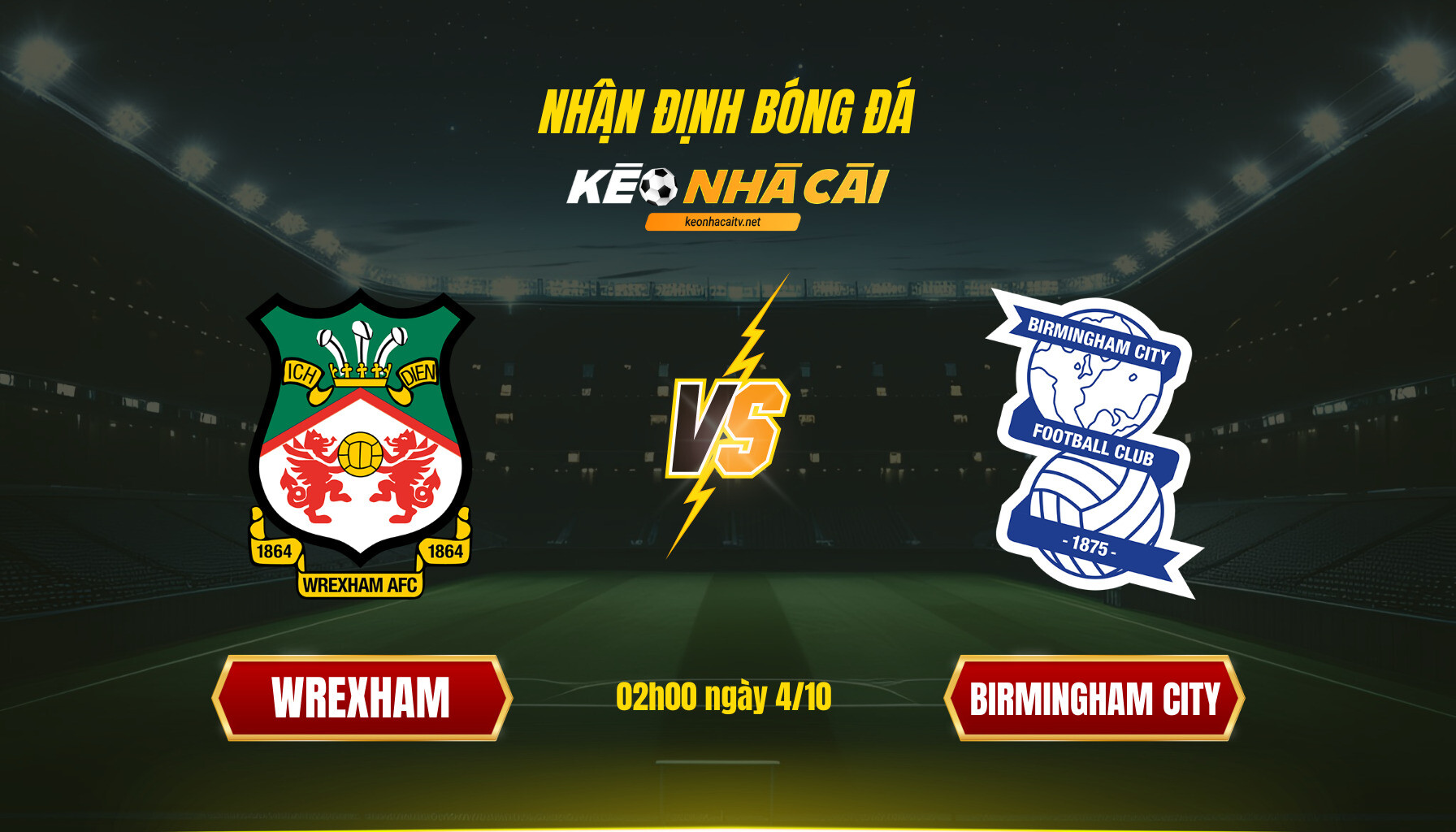Soi Keo Nha Cai Wrexham Vs Birmingham City 02H00 Ngay 4 10 Soi Kèo Nhà Cái Wrexham Vs Birmingham City 02H00 Ngày 4 10